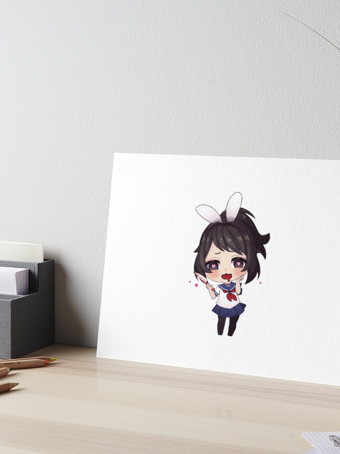 Yandere Simulator- Osana Najimi Greeting Card for Sale by Sparkese