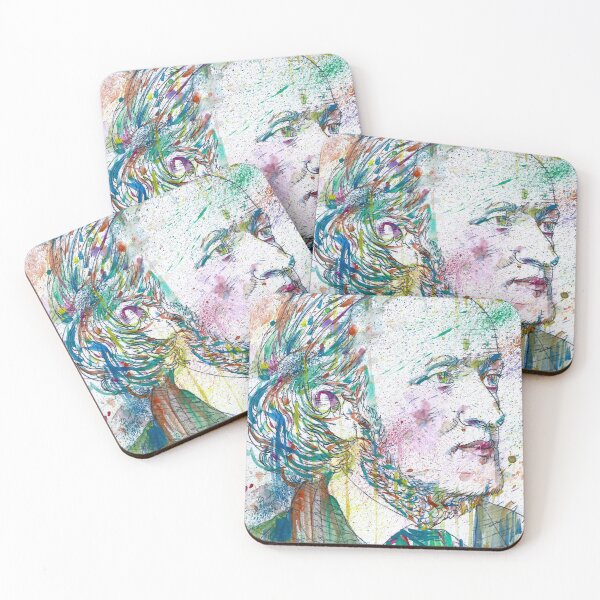 Item preview, RICHARD WAGNER - watercolor portrait .6 designed and sold by lautir.