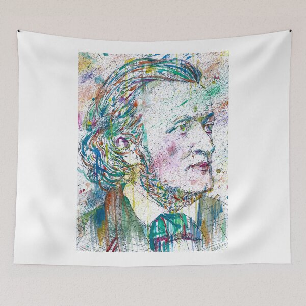 Item preview, RICHARD WAGNER - watercolor portrait .6 designed and sold by lautir.