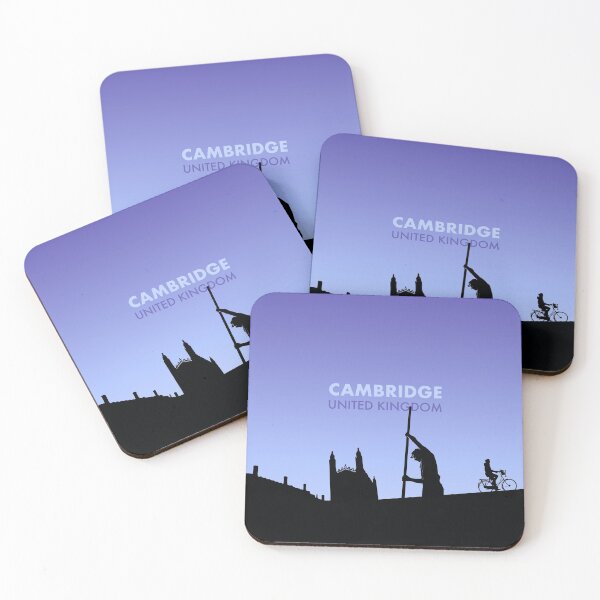 Item preview, Cambridge Punting Cycling Art - UK Gift designed and sold by PilgrimageShop.