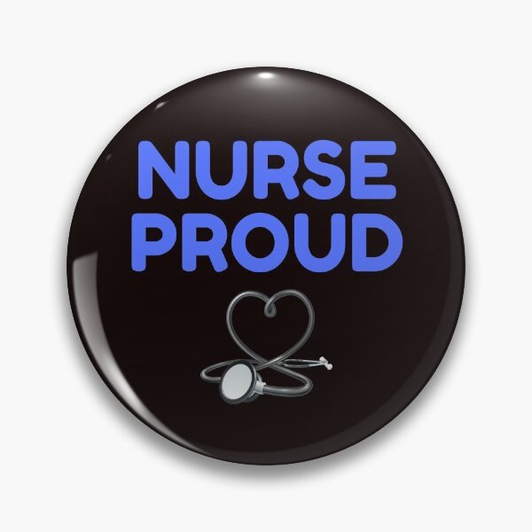 Item preview, Nurse Proud - Nursing Support in blue designed and sold by FunTee's.