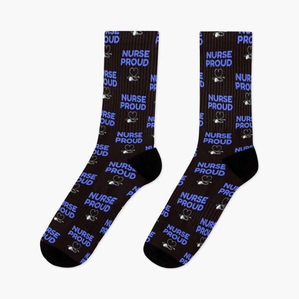 Item preview, Nurse Proud - Nursing Support in blue designed and sold by FunTee's.