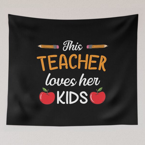 Item preview, Teacher Loves Kids Gift from Student Valentine designed and sold by haselshirt.