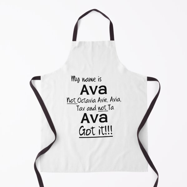 Item preview, My name is Ava designed and sold by Mrrondoodle.