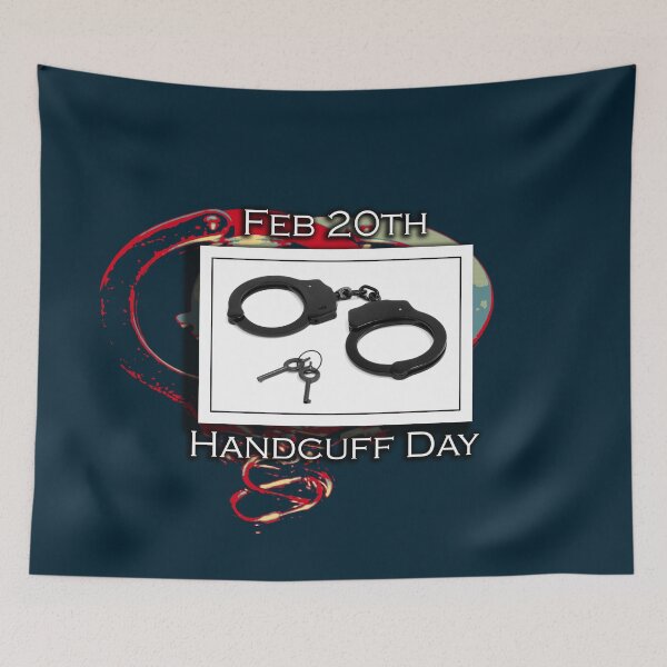 Item preview, I LOVE HANDCUFF DAY designed and sold by REALDesign-Shop.