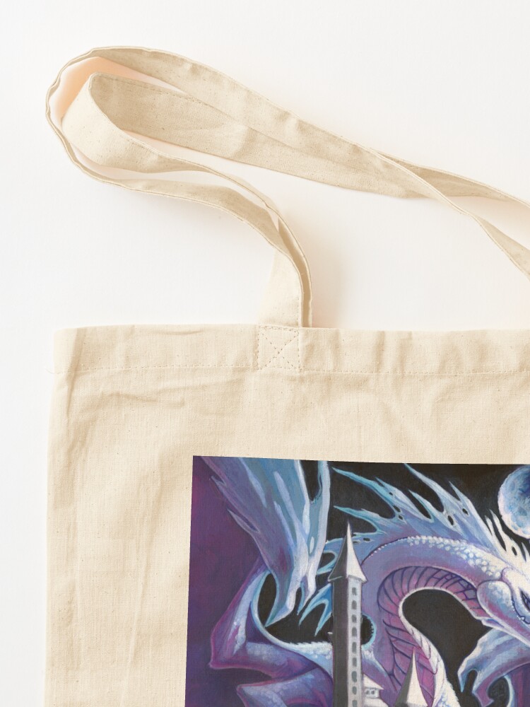 Alternate view of city of bridges Tote Bag