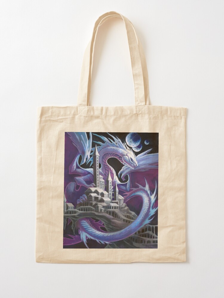 Alternate view of city of bridges Tote Bag