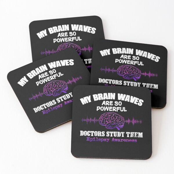 Item preview, My Brain Waves Are So Powerful - Funny designed and sold by roxy7922.