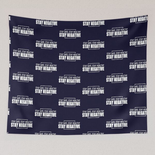 Item preview, Stay Safe and Healthy. Stay Negative designed and sold by Junasaji.