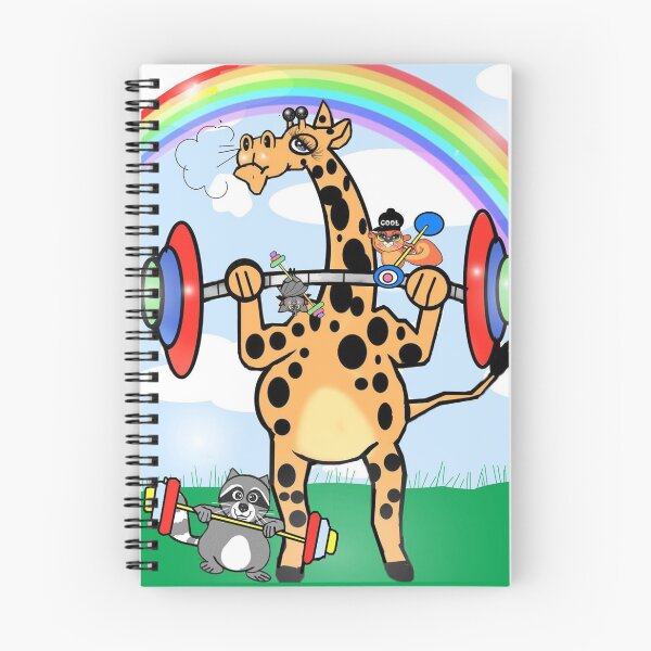 Item preview, Cute animals are taking  a exercise  designed and sold by Shirley cute art .