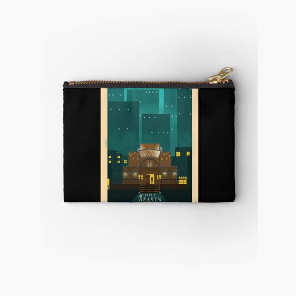 Item preview, Visit 7th Heaven - Minimalist Travel Style - Video Game Art designed and sold by PopCultArcade.