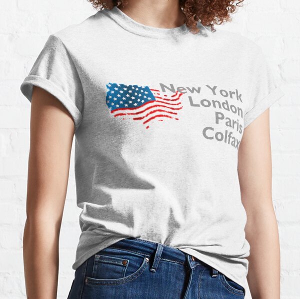 New York London Paris Colfax Classic T-Shirt