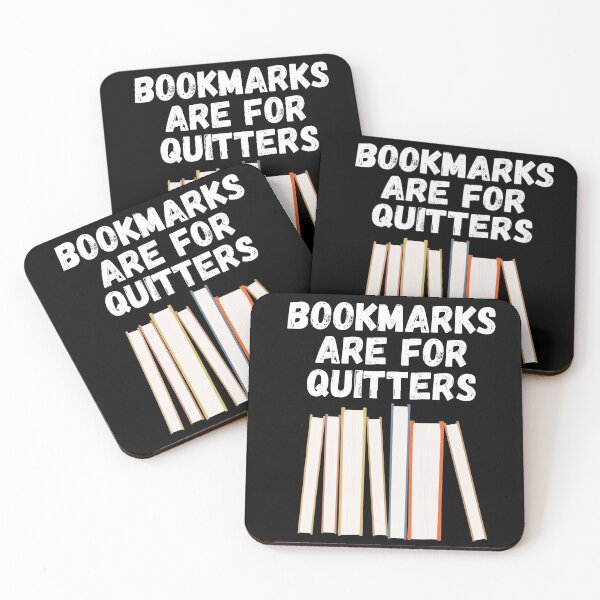 Item preview, bookmarks are for quitters designed and sold by Sinovius.