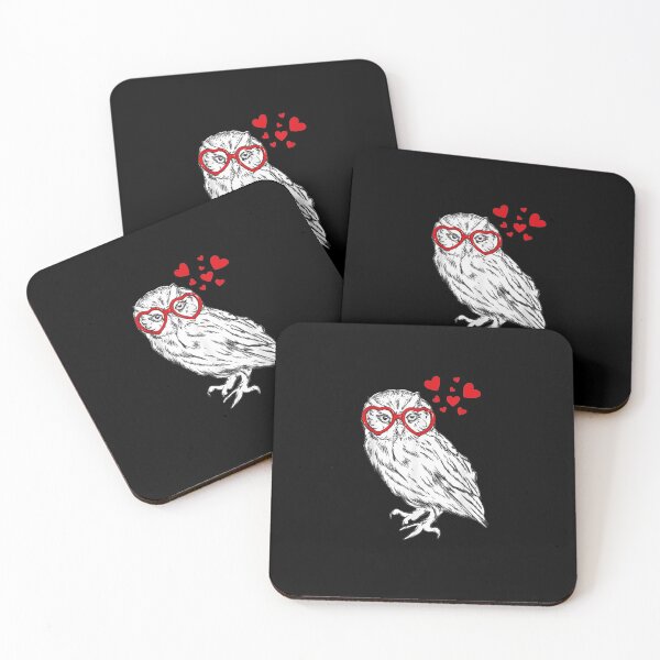 Item preview, Owl Sunglasses Love Funny Cute Owls Valentine Gift Heart designed and sold by PrintexDesigns.