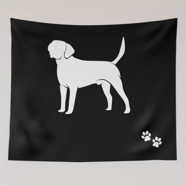 Item preview, Labrador Retriever Minimalist Art - Black and White designed and sold by Maful.
