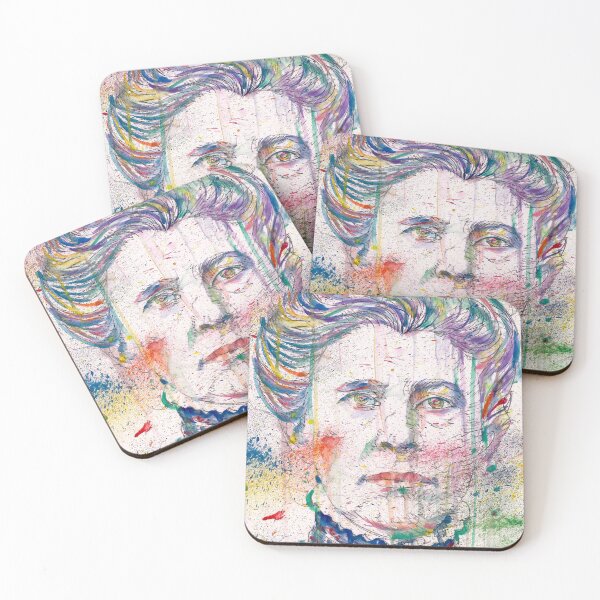 Item preview, IDA TARBELL watercolor portrait designed and sold by lautir.