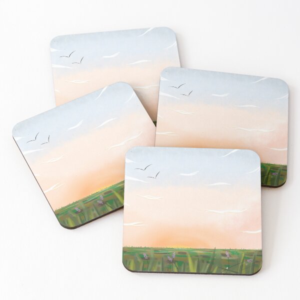 Item preview, summer fields sunrise designed and sold by Wizabi.