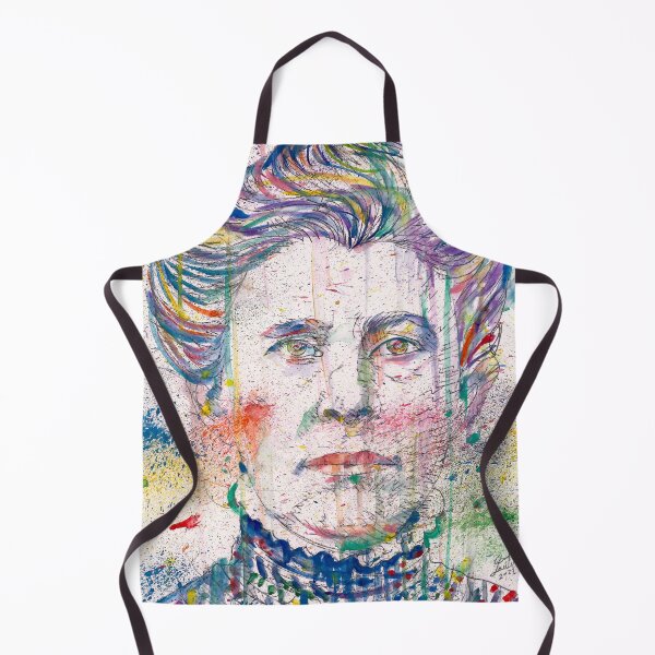 Item preview, IDA TARBELL watercolor portrait designed and sold by lautir.