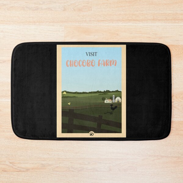 Item preview, Visit Chocobo Farm - Minimalist Travel Style - Video Game Art designed and sold by PopCultArcade.