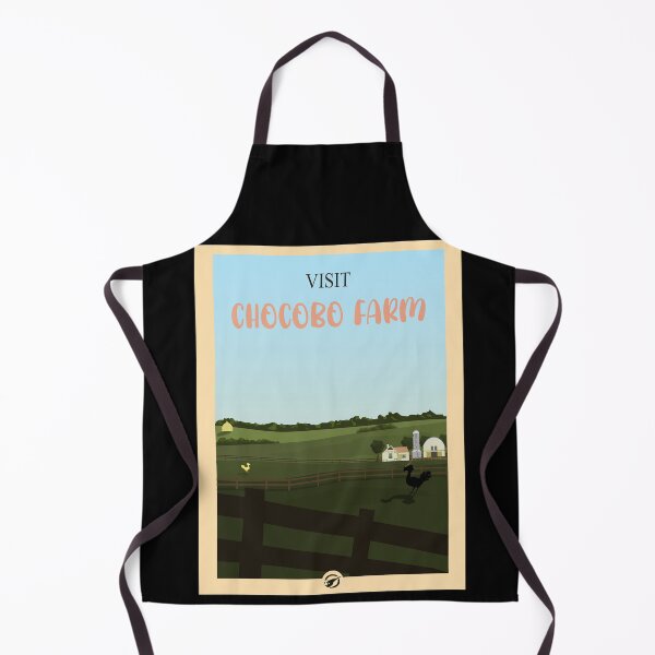 Item preview, Visit Chocobo Farm - Minimalist Travel Style - Video Game Art designed and sold by PopCultArcade.