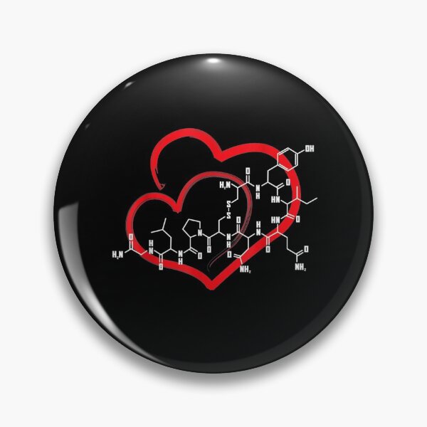 Item preview, Oxytocin Molecule Love - Science Teacher Valentines Day designed and sold by PrintexDesigns.