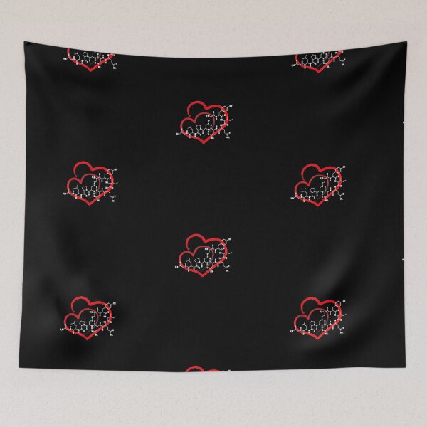 Item preview, Oxytocin Molecule Love - Science Teacher Valentines Day designed and sold by PrintexDesigns.