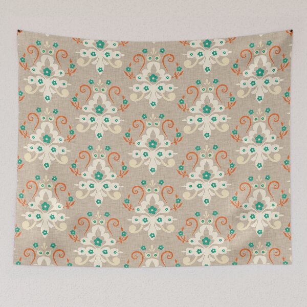 Item preview, Modern Damask Grey designed and sold by susycosta.