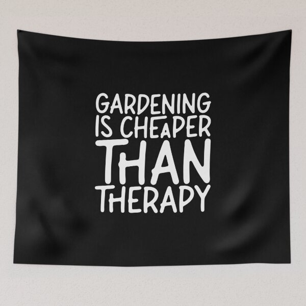 Item preview, Gardening Is Cheaper Then Therapy - Funny Garden designed and sold by biNutz.