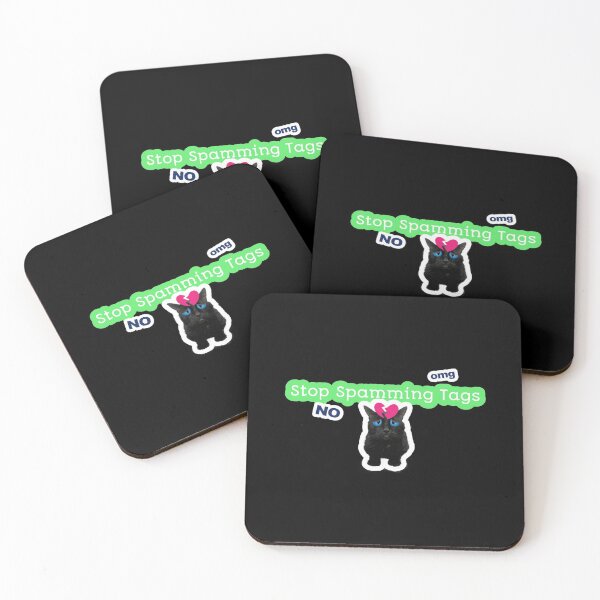 Item preview, Stop Spamming Tags Heartbreak Broken Heart Black Cat Omg No designed and sold by darknessjeff86.