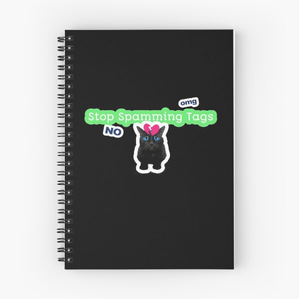 Item preview, Stop Spamming Tags Heartbreak Broken Heart Black Cat Omg No designed and sold by darknessjeff86.