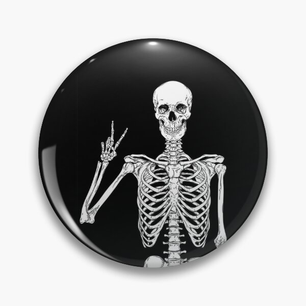 Item preview, Skeleton Peace Sign aesthetic  designed and sold by AchillesStore.