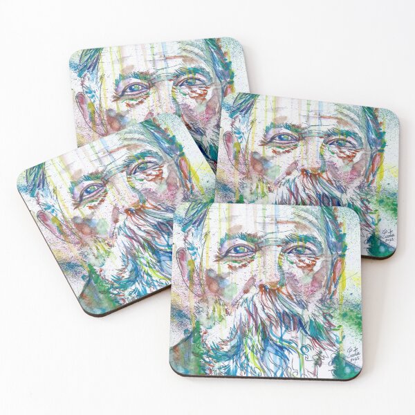 Item preview, FRIEDRICH ENGELS watercolor portrait .2 designed and sold by lautir.