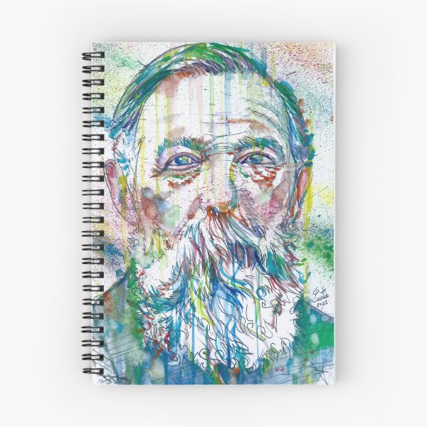 Artikelvorschau, FRIEDRICH ENGELS Aquarellporträt .2 entworfen und verkauft von lautir.