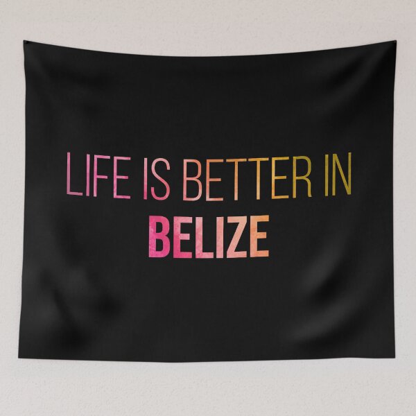 Item preview, Life is better in Belize in Watercolor designed and sold by XCIV.