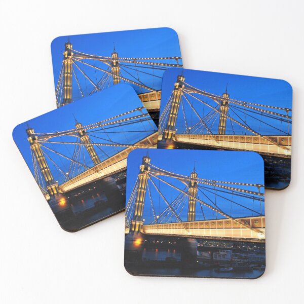 Item preview, Albert Bridge River Thames London designed and sold by AndyEvansPhotos.