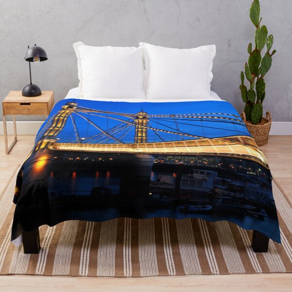 Item preview, Albert Bridge River Thames London designed and sold by AndyEvansPhotos.
