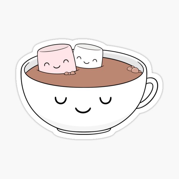 Item preview, Cute Hot Chocolate designed and sold by BaconPancakes21.
