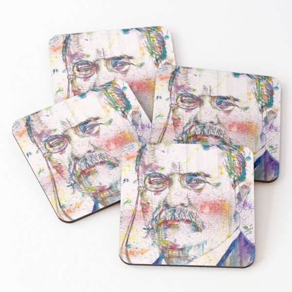 Item preview, THEODORE ROOSEVELT - watercolor portrait .2 designed and sold by lautir.