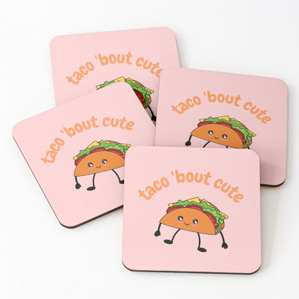 Item preview, Taco Bout Cute, Talk About Cute, Taco Themed Food Pun designed and sold by GoodMoodFood.