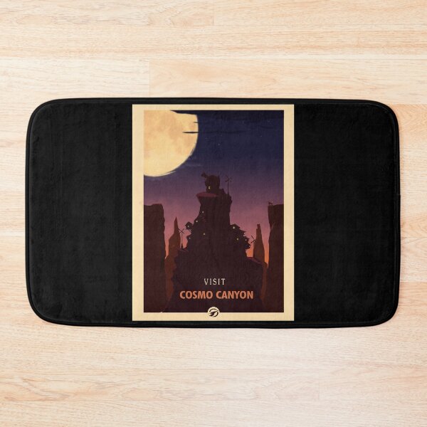 Item preview, Visit Cosmo Canyon - Minimalist Travel Style - Video Game Art designed and sold by PopCultArcade.