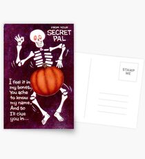 Zodiac Killer Halloween Postcards