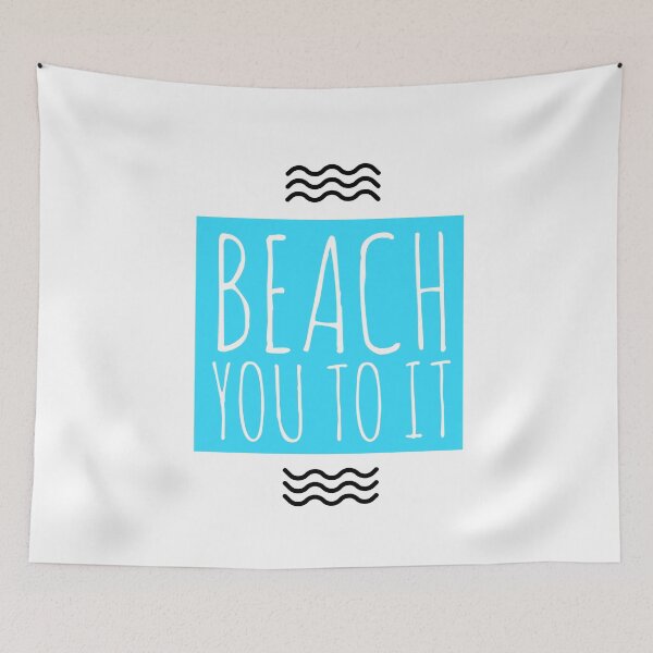 Item preview, Beach you to it - beach lover - love -loving  designed and sold by Tropical Blood.