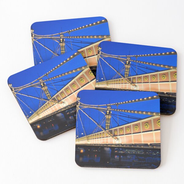 Item preview, Albert Bridge River Thames London designed and sold by AndyEvansPhotos.
