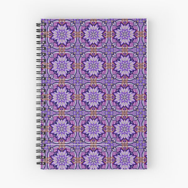 Aperçu de l'œuvre Motif violet créée et vendue par art-patterns.