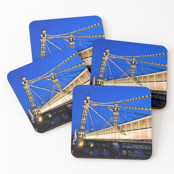 Item preview, Albert Bridge River Thames London designed and sold by AndyEvansPhotos.