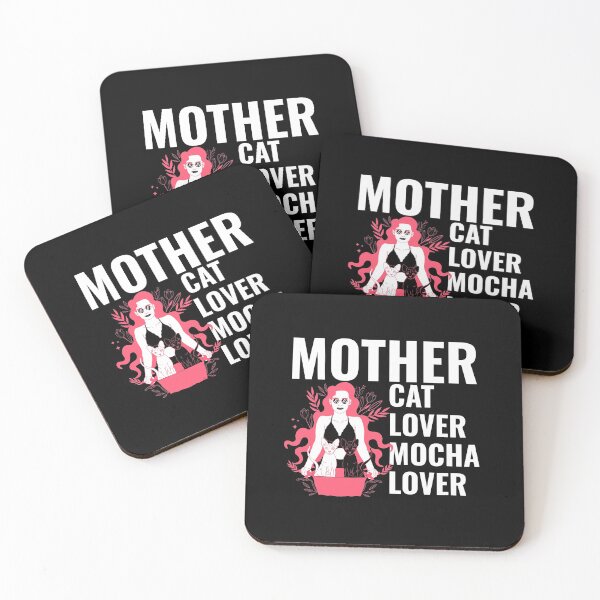 Item preview, cat mother mocha lover designed and sold by Coffisher.