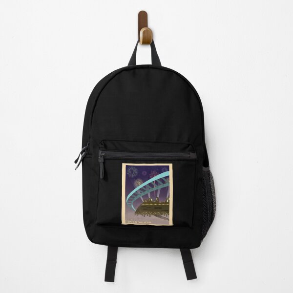 Item preview, Visit Gold Saucer - Minimalist Travel Style - Video Game Art designed and sold by PopCultArcade.