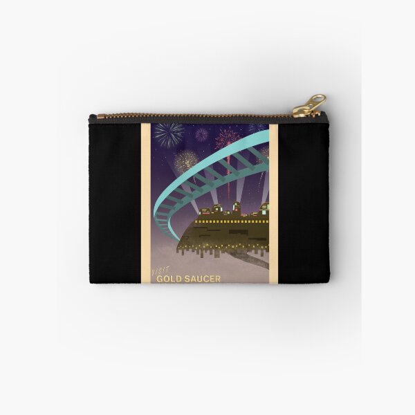 Item preview, Visit Gold Saucer - Minimalist Travel Style - Video Game Art designed and sold by PopCultArcade.