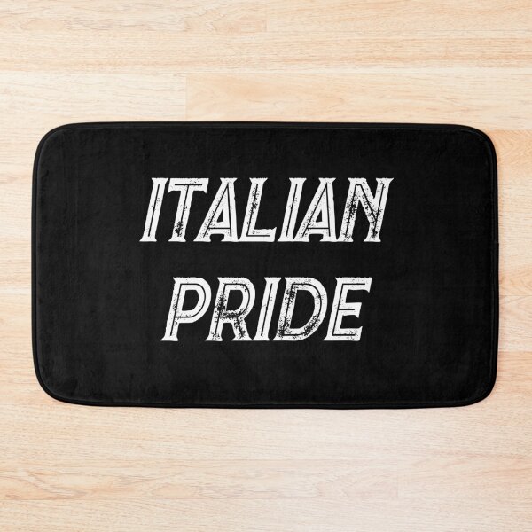 Item preview, Italian Pride - Black and White designed and sold by 2Girls1Shirt.