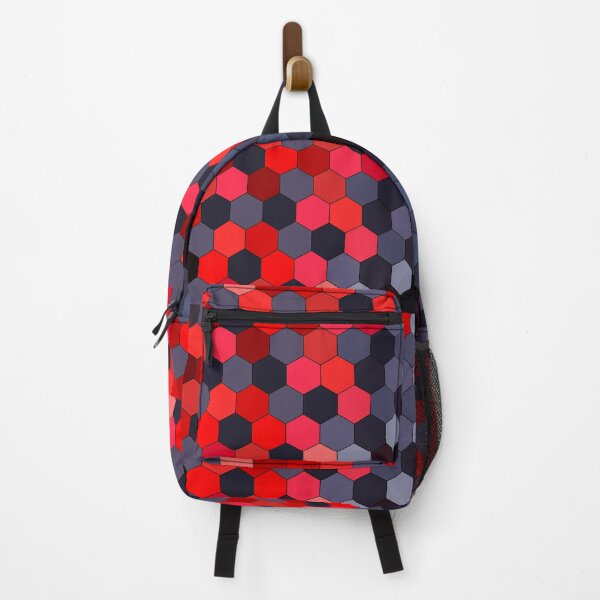 Item preview, Hexagon Red Pattern designed and sold by MagicSpread.